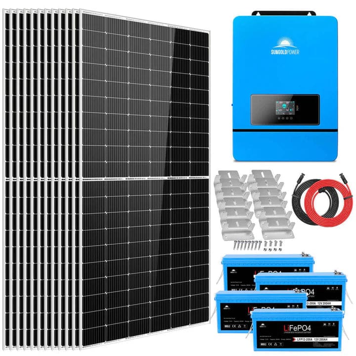 Sungold Power SunGoldPower SGK-8MAX| 8000W Off Grid Solar Kit | 48V | 120V/240V