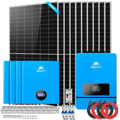 Sungold Power SunGoldPower SGM-10K20 | 10KW Off Grid Solar Kit | 48VDC | 120V/240V