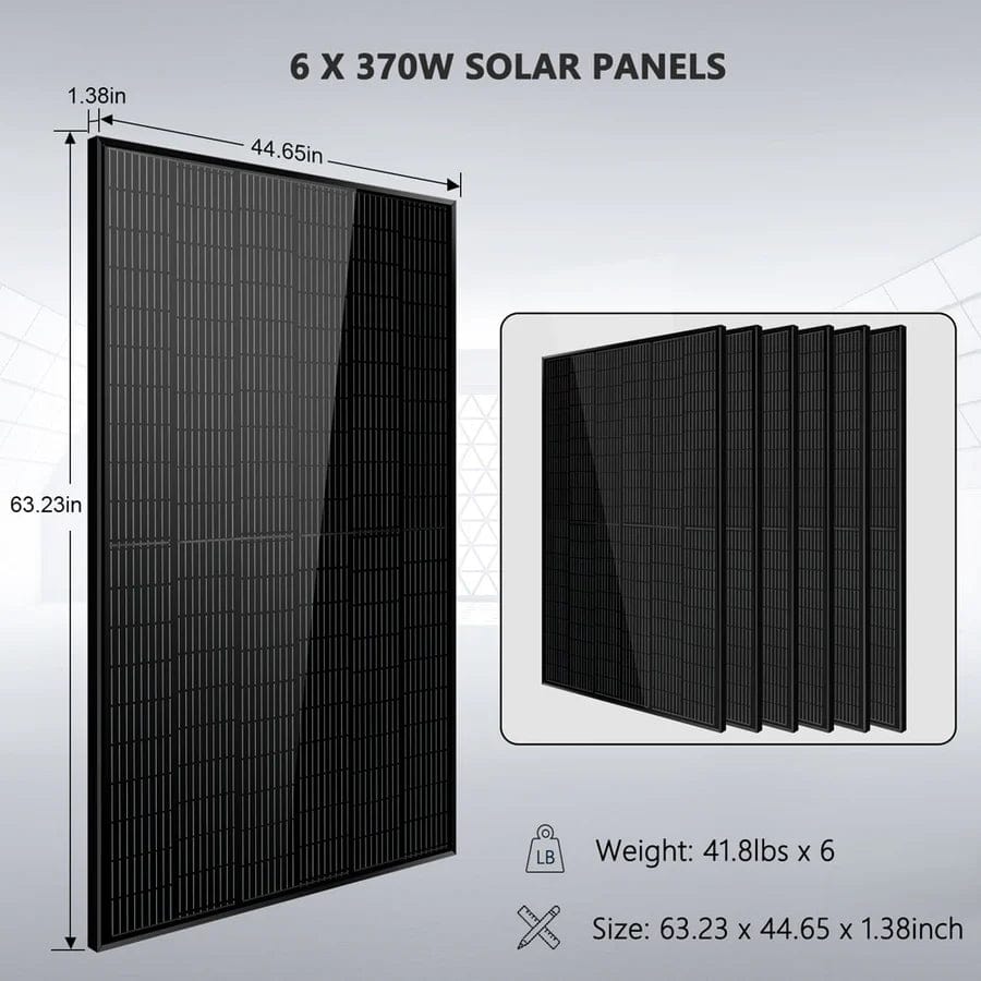 Sungold Power SunGoldPower SGM-655M | 6500W Off-Grid Solar Kit | 48VDC | 120VAC