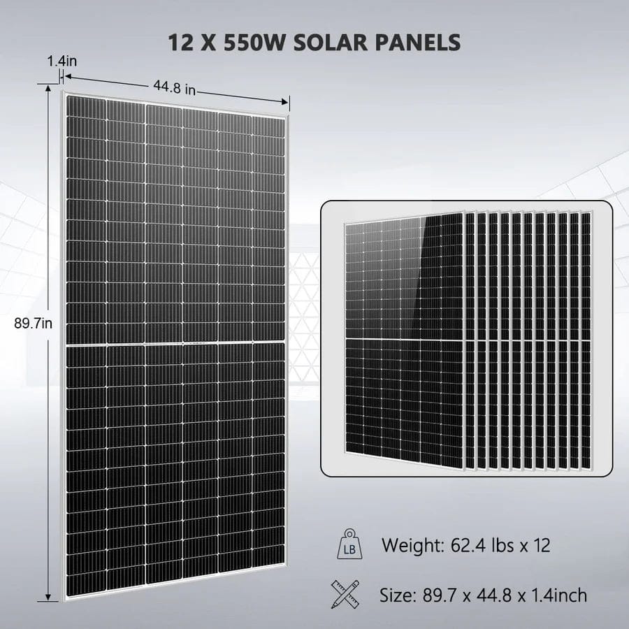 Sungold Power SunGoldPower SGR-10K25S | 10KW Off Grid Solar Kit | 48VDC | 120V/240V