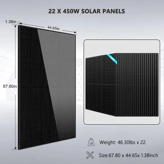 Sungold Power SunGoldPower SGR-13K25E | 13KW Off-Grid Solar Kit | 48VDC | 120V/240V