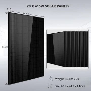 Sungold Power SunGoldPower SGR-15K20E | 15KW Off-Grid Solar Kit | 48VDC | 120V/240V