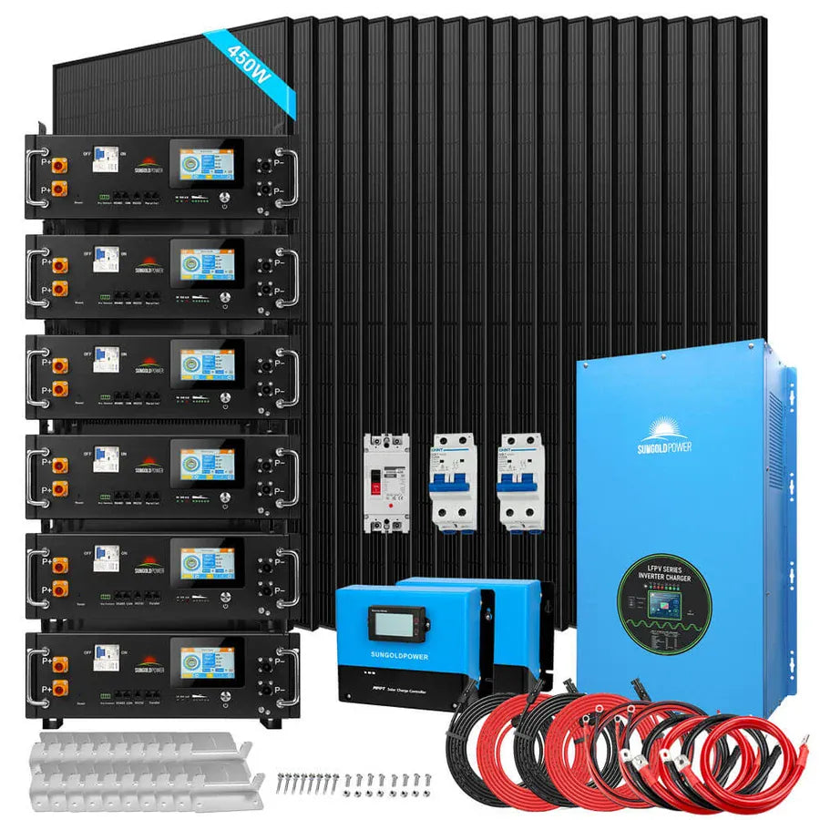 Sungold Power SunGoldPower SGR-18K20E | 18KW Off-Grid Solar Kit | 48VDC | 120V/240V