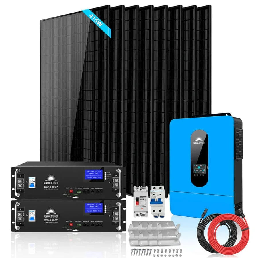 Sungold Power SunGoldPower SGR-6510E | 6500W Off-Grid Solar Kit | 48VDC | 120/240VAC