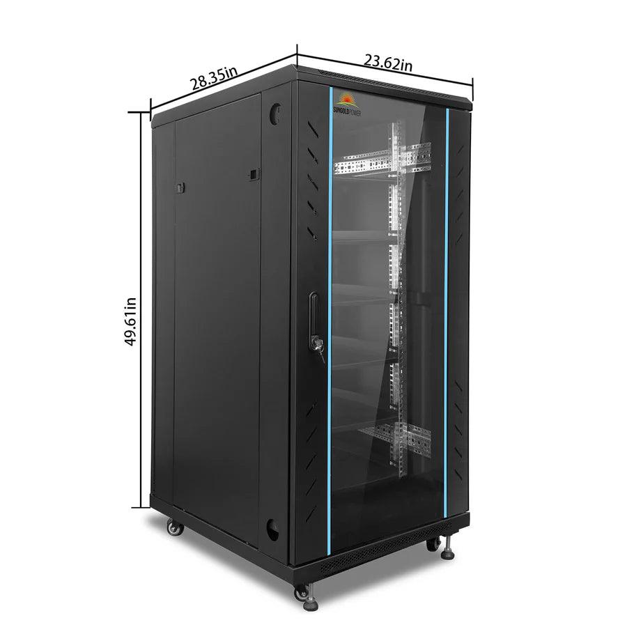 Sungold Power SungoldPower Solar Enclosed Battery Cabinet 6 Slot w/ Bus Bar