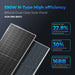 Sungold Power SunGoldPower Solar Kit FR-12K30CP | 12000W 48VDC 120/240VAC 30.72KWH Lithium Battery