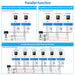 Sungold Power Solar Charge Controllers and Inverters SungoldPower SPH504880A 5000W 48V Solar Charger Inverter