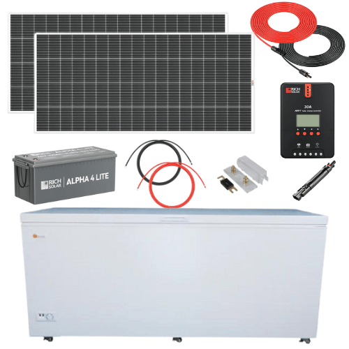 SunStar/SolarFreeze Solar Appliances ST-21CF Sunstar Freezer with Solar Kit A