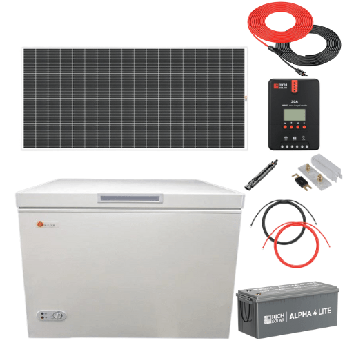 SunStar/SolarFreeze Solar Appliances ST-8CF Sunstar Freezer with Solar Kit B