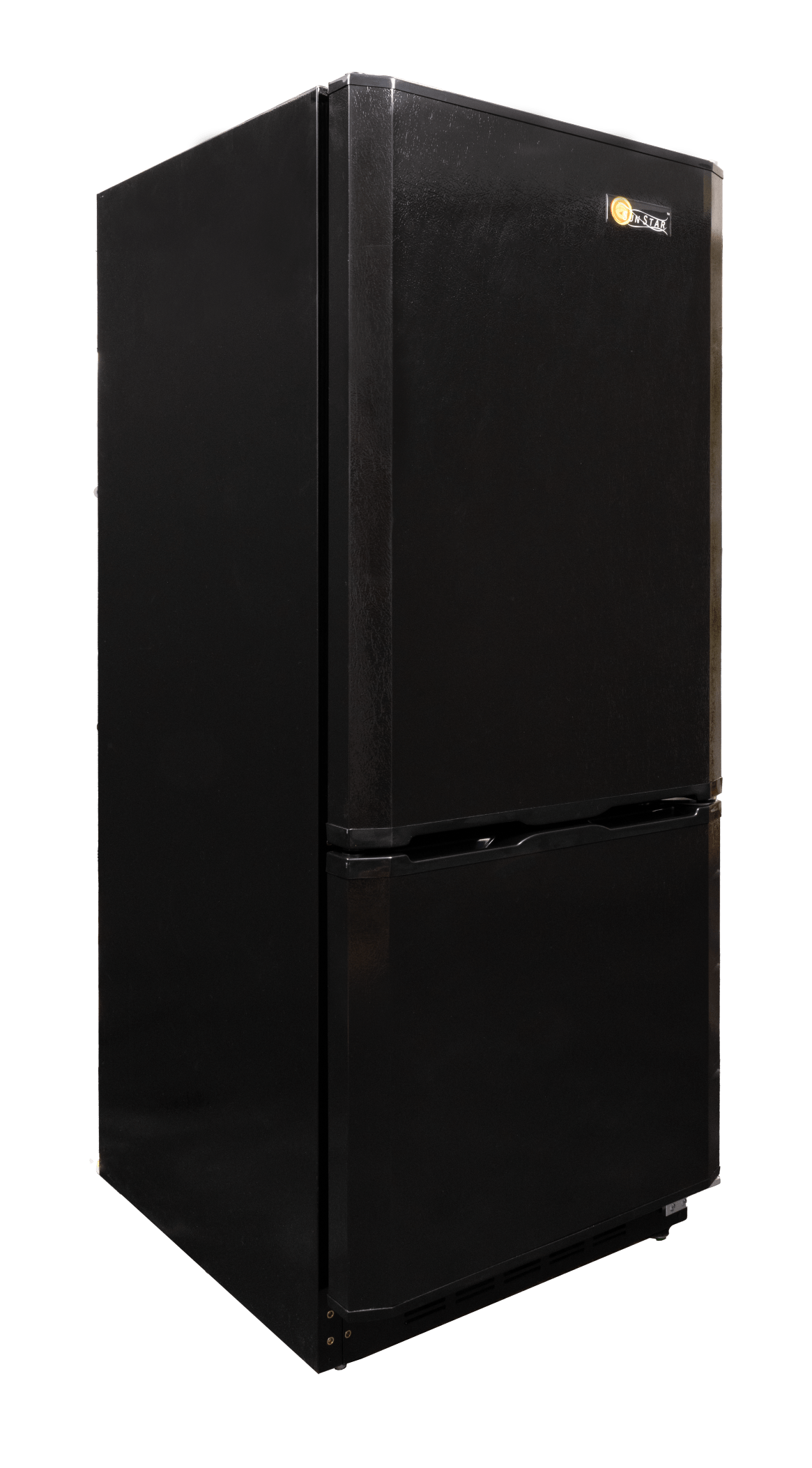 SunStar/SolarFreeze Solar Appliances Sunstar ST-10RFB Dual Power Solar (DC) and Grid (AC) Powered 10 cu ft Refrigerator-Freezer in Black