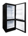 SunStar/SolarFreeze Solar Appliances Sunstar ST-10RFB Dual Power Solar (DC) and Grid (AC) Powered 10 cu ft Refrigerator-Freezer in Black