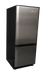 SunStar/SolarFreeze Solar Appliances Sunstar ST-10RFSS Dual Power Solar (DC) and Grid (AC) Powered 10 cu ft Refrigerator-Freezer in Black w/Stainless Doors