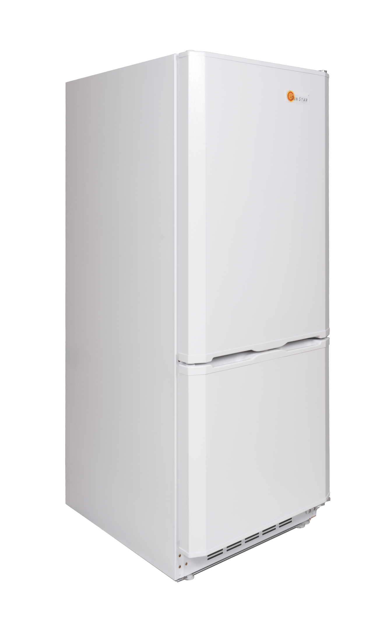 SunStar/SolarFreeze Solar Appliances Sunstar ST-10RFW Dual Power Solar (DC) and Grid (AC) Powered 10 cu ft Refrigerator-Freezer in White