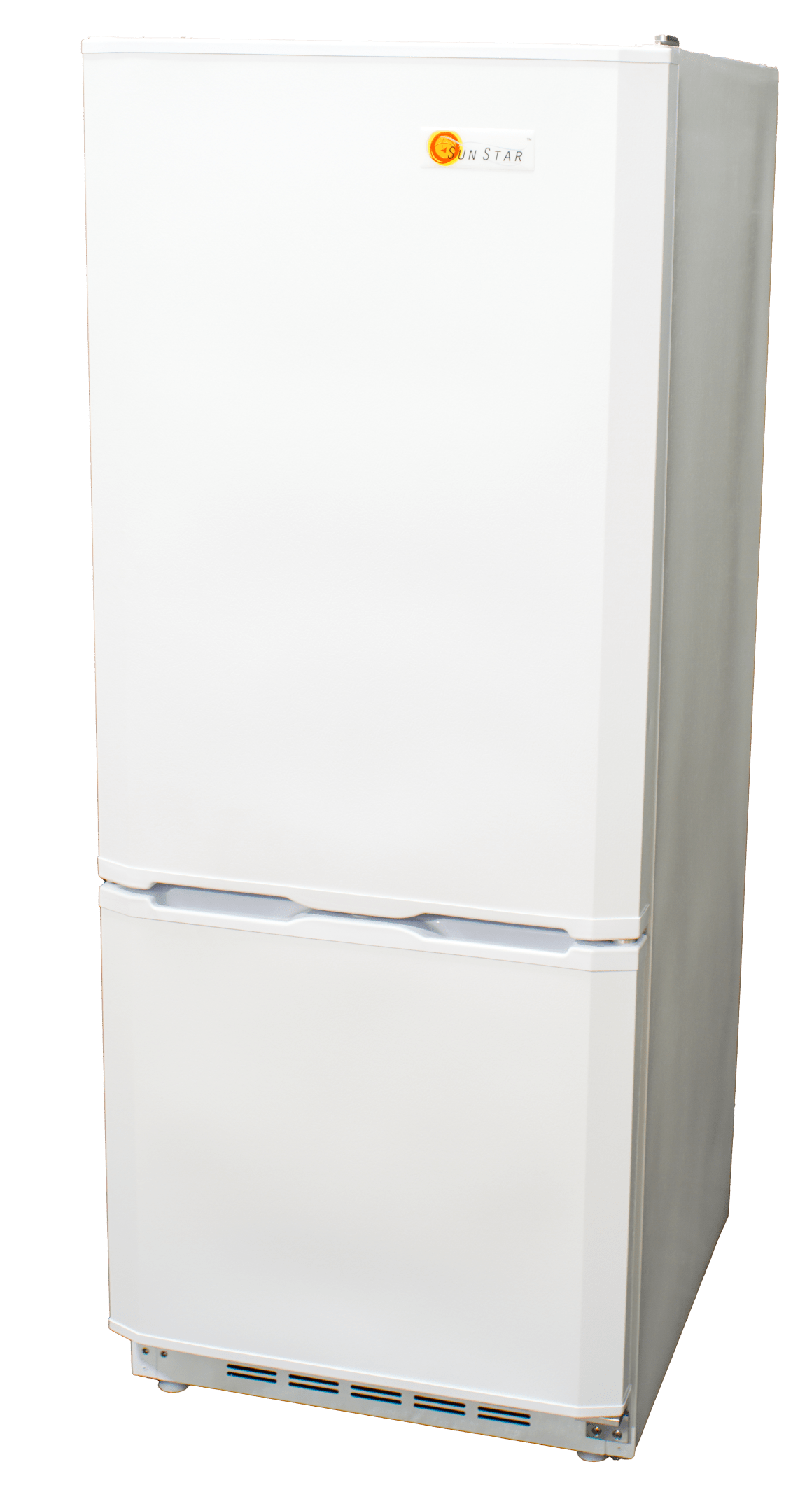 SunStar/SolarFreeze Solar Appliances Sunstar ST-10RFW Dual Power Solar (DC) and Grid (AC) Powered 10 cu ft Refrigerator-Freezer in White
