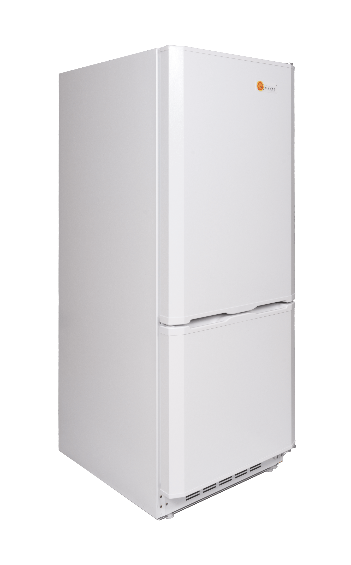 SunStar/SolarFreeze Solar Appliances Sunstar ST-10RFW Dual Power Solar (DC) and Grid (AC) Powered 10 cu ft Refrigerator-Freezer in White