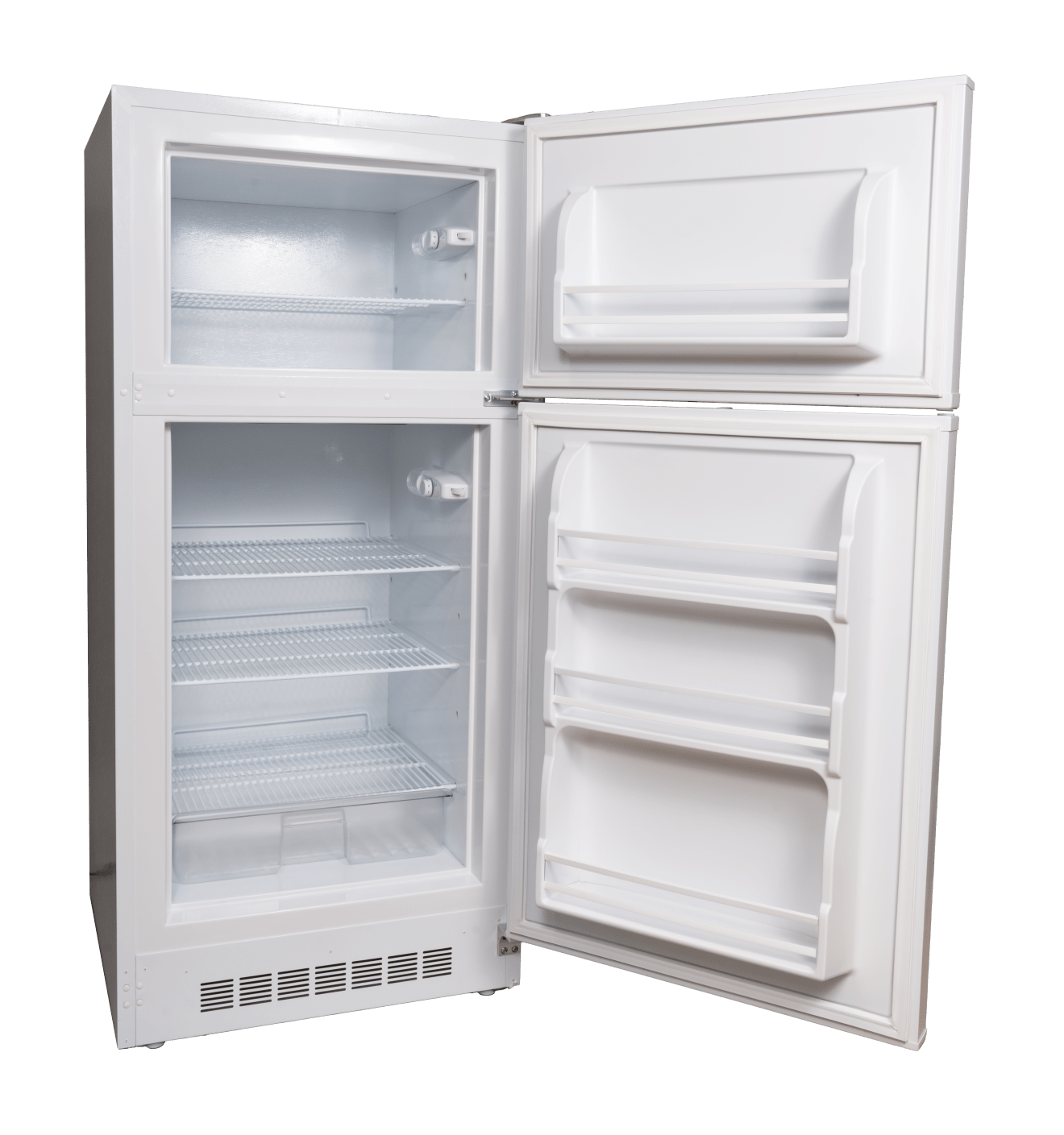SunStar/SolarFreeze Solar Appliances Sunstar ST-16RF 16 cu. ft. Low Voltage Solar AC/DC Powered Refrigerator-Freezer in White