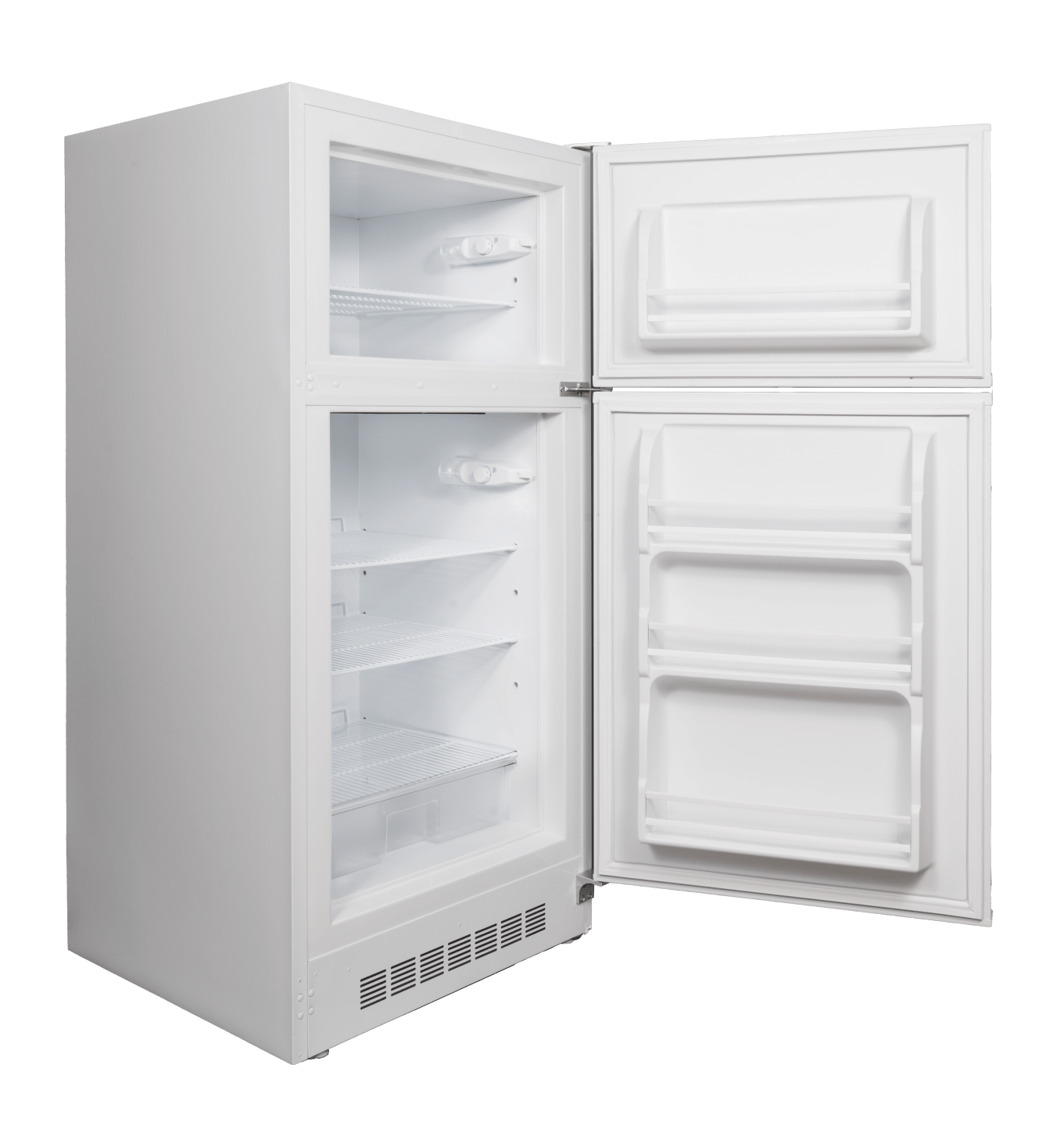 SunStar/SolarFreeze Solar Appliances Sunstar ST-16RF 16 cu. ft. Low Voltage Solar AC/DC Powered Refrigerator-Freezer in White