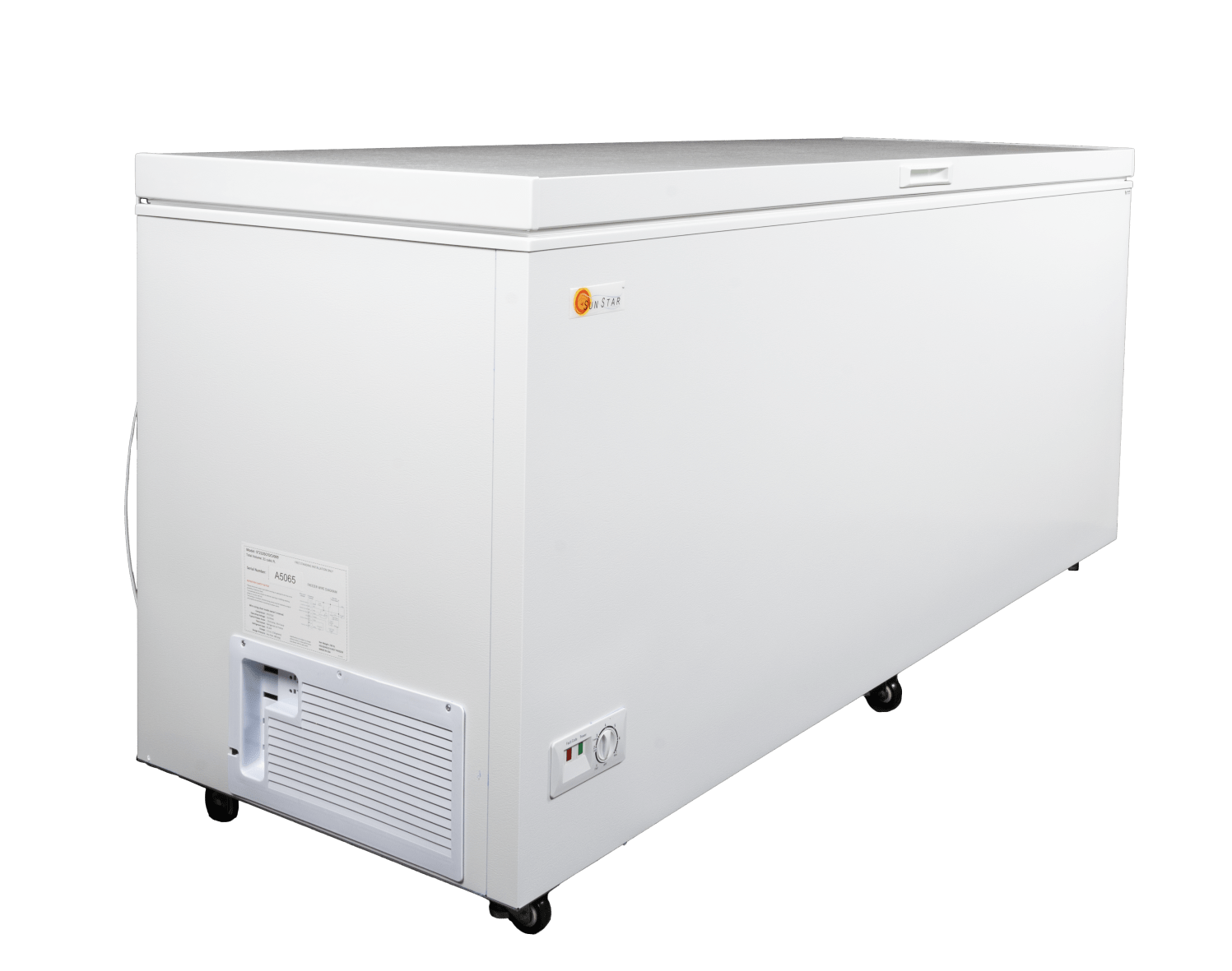 SunStar/SolarFreeze Solar Appliances SunStar ST-21CF  21 cu. ft. 12V / 24V DC Solar Chest Refrigerator or Freezer