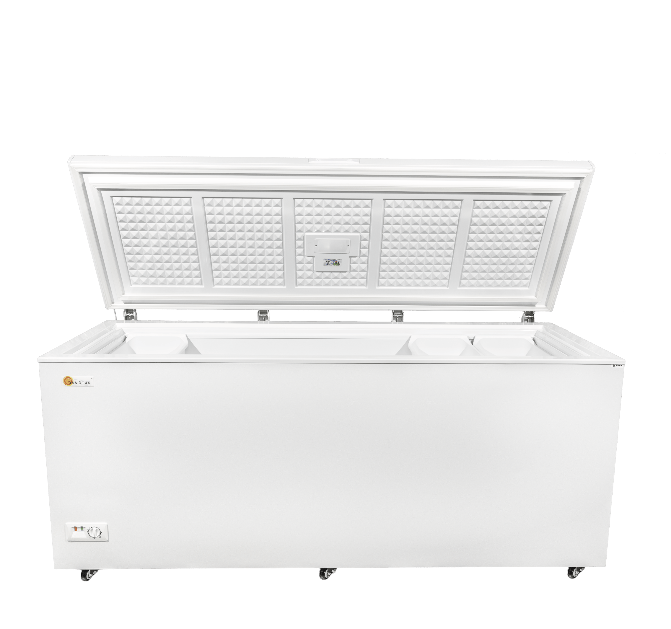 SunStar/SolarFreeze Solar Appliances SunStar ST-21CF  21 cu. ft. 12V / 24V DC Solar Chest Refrigerator or Freezer - In Store Offer Only