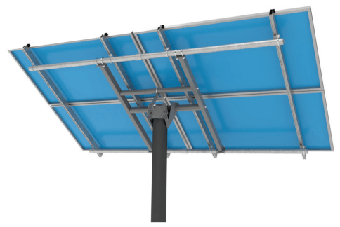 Tamarack Solar Tamarack Solar TTP-A-4-93 Four Module Top of Pole Mount