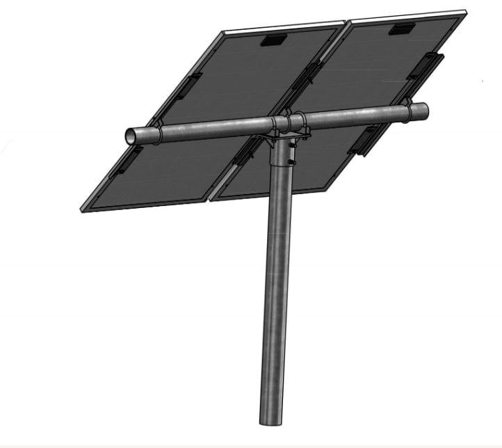 Tamarack Solar Tamarack Solar UNI-PGRM/2P1-47 Top Of Pole Mount