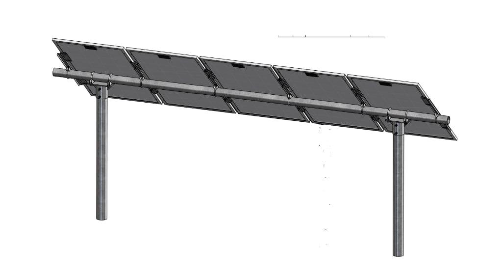 Tamarack Solar Tamarack Top Of Pole Mount - PGRM - UNI-PGRM/5P2