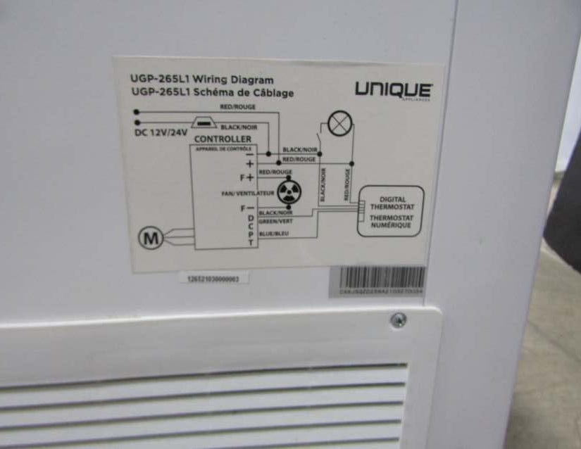Unique Scratch and Dent or Pre-Owned Off-Grid Appliances $30% Off! New Scratch & Dent Unique Solar Powered DC Chest Freezer 9.3 Cu. Ft. UGP-265L1 Serial #003