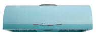 Unique UGP-36CR RH B Classic Retro 36-In 700 CFM Ducted Under Cabinet Range Hood With LED Lights In Ocean Mist Turquoise UGP-36CR RH T