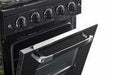 Unique Natural Gas Range/Stove Classic Retro by Unique 24” Convection Gas Range (Electronic Ignition) UGP-24CR B (Black)