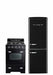 Unique Natural Gas Range/Stove Classic Retro by Unique 24” Convection Gas Range (Electronic Ignition) UGP-24CR B (Black)