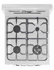 Unique Natural Gas Range/Stove Classic Retro by Unique 24” Convection Gas Range (Electronic Ignition) UGP-24CR W (White)