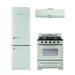 Unique Natural Gas Range/Stove Classic Retro Unique 30" Convection Gas Range (Electronic Ignition) in Mint Green UGP-30CR LG