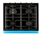 Unique Natural Gas Range/Stove Classic Retro Unique 30" Convection Gas Range (Electronic Ignition) in Robin Egg Blue UGP-30CR RB