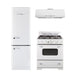 Unique Range Hoods Classic Retro Unique 30" Range Hood in White UGP-30CR RH W