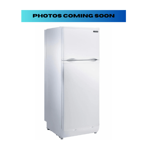 Unique Scratch and Dent or Pre-Owned Off-Grid Appliances New Scratch and Dent Unique UGP-10C SM W S&D #19186 Propane Top Freezer Refrigerator