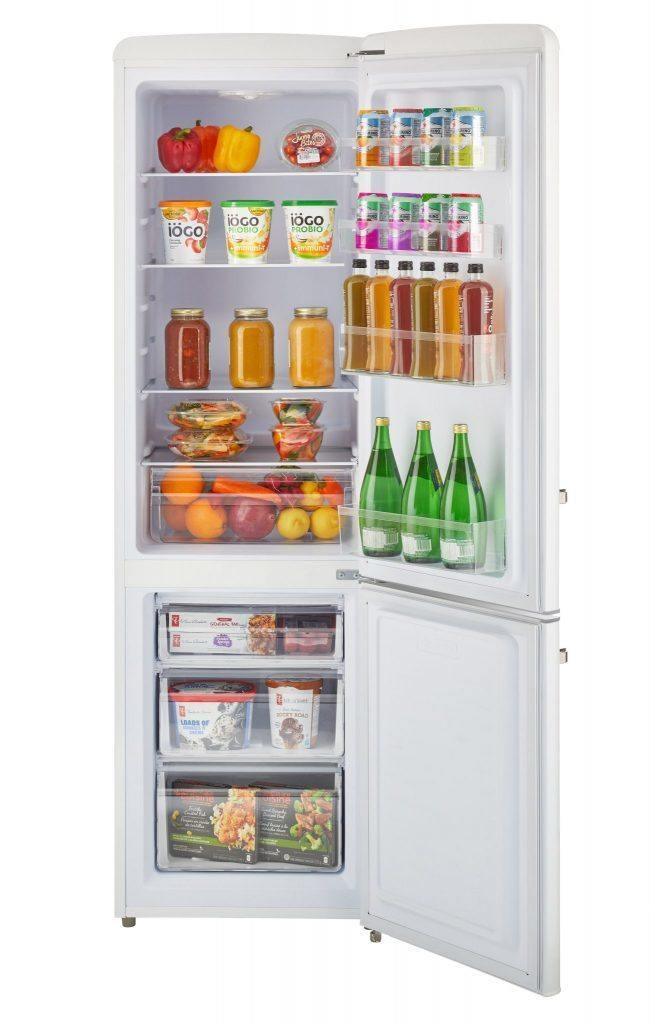 Unique Solar Appliances Unique 10.3 cu/ft DC Solar Retro-Style Refrigerator (Bottom Freezer) Color: White UGP-275L W