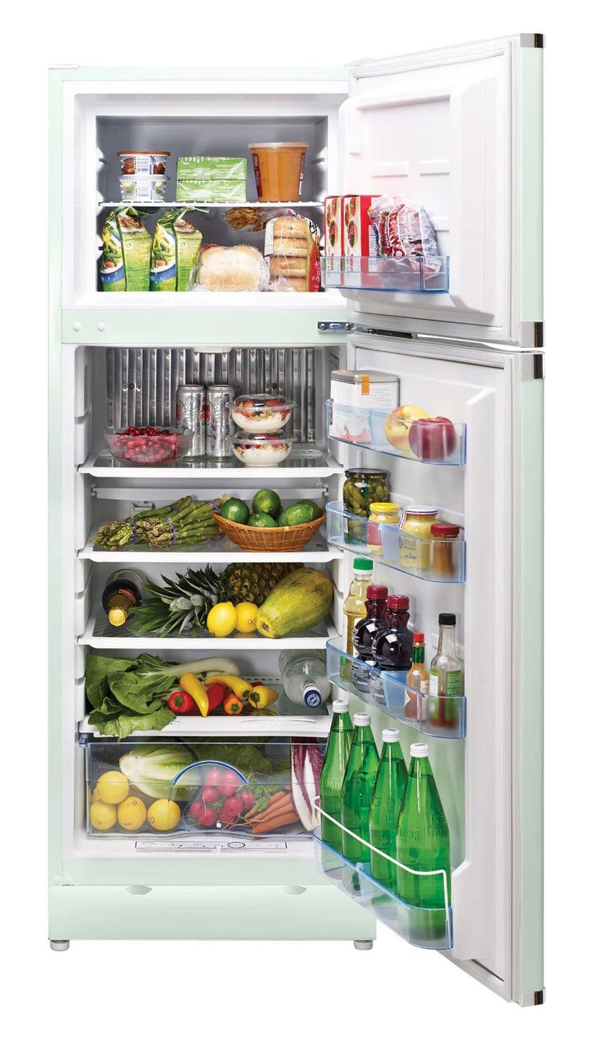 Unique Propane Refrigerator Unique 10 Cu/Ft Classic Retro Summer Mint Green Propane Refrigerator Standard Model UGP-10C CR SM LG