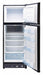 Unique Propane Refrigerator Unique 10 cu/ft Propane Refrigerator Dual Power (Propane/110V) CSA Approved, High End Interior UGP­10C SM B (Black)