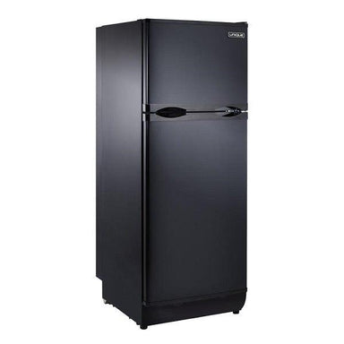Unique Propane Refrigerator Unique 10 cu/ft Propane Refrigerator Dual Power (Propane/110V) CSA Approved, High End Interior UGP­10C SM B (Black)