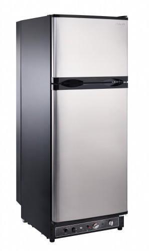 Unique Propane Refrigerator Unique 10 cu/ft Propane Refrigerator Dual Power (Propane/110V)  CSA Approved UGP­10C SM S/S (Stainless)