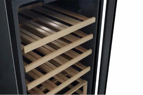 Unique Refrigerator-Freezer Unique 125 Litre Midnight Black Classic Retro Wine Refrigerator UGP-125CR WF B