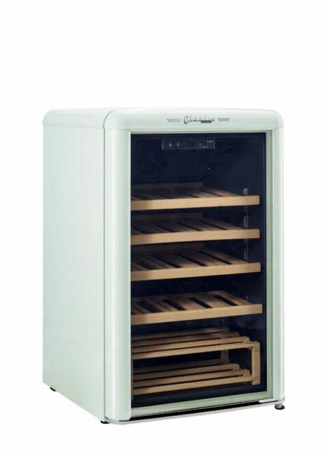 Unique Refrigerator-Freezer Unique 125 Litre Summer Mint Green Classic Retro Wine Refrigerator UGP-125CR WF LG