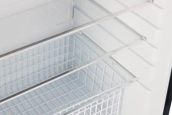 Unique Propane Refrigerator Unique 14 cu/ft Propane Refrigerator CSA Approved, Dual Power (Propane or 110v AC Backup) in Black UGP-14C SM B