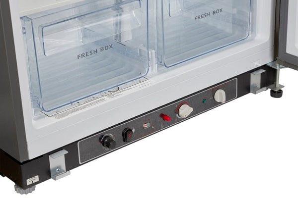Unique Propane Refrigerator Unique 19 cu ft Propane Refrigerator-freezer, CSA Approved, Black UGP-19C SM B