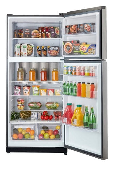 Unique Propane Refrigerator Unique 19 cu ft Propane Refrigerator-Freezer CSA Approved, Stainless Steel UGP-19C SM S/S