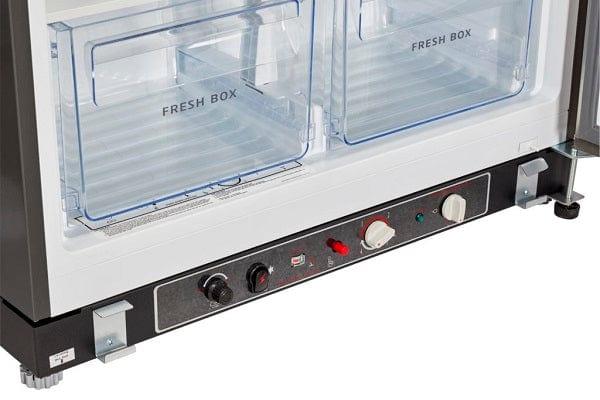 Unique Propane Refrigerator Unique 19 cu ft Propane Refrigerator-Freezer CSA Approved, Stainless Steel UGP-19C SM S/S