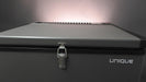 Unique Propane Freezer Unique 2.2 cu/ft Capacity Three Way Propane Freezer (Propane/12V/110V) CSA Approved, Portable UGP-2 SM (Grey)