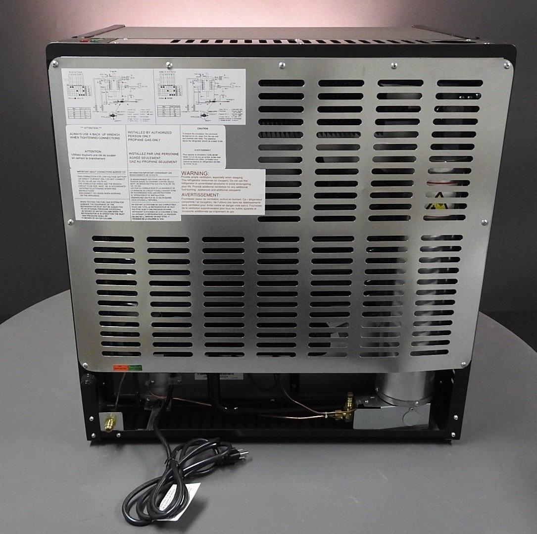 Unique Propane Freezer Unique 2.2 cu/ft Capacity Three Way Propane Freezer (Propane/12V/110V) CSA Approved, Portable UGP-2 SM (Grey)