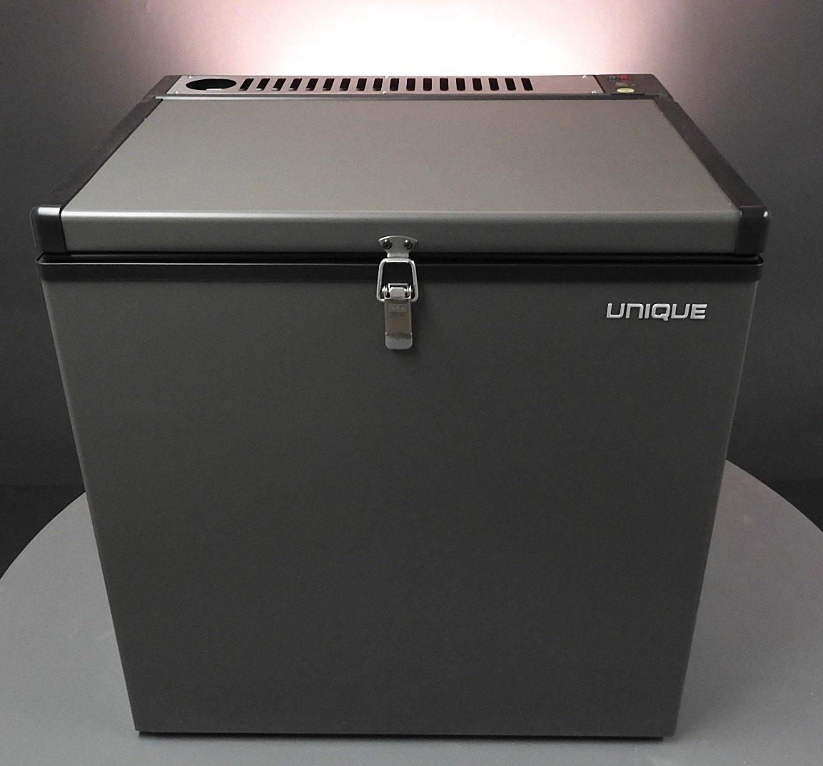 Unique Propane Freezer Unique 2.2 cu/ft Capacity Three Way Propane Freezer (Propane/12V/110V) CSA Approved, Portable UGP-2 SM (Grey)