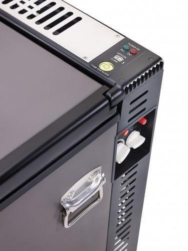 Unique Propane Freezer Unique 2.2 cu/ft Capacity Three Way Propane Freezer (Propane/12V/110V) CSA Approved, Portable UGP-2 SM (Grey)